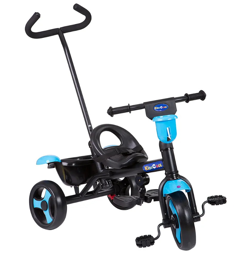 TRICICLO 2 FUNCIONES EN 1 AZUL-0