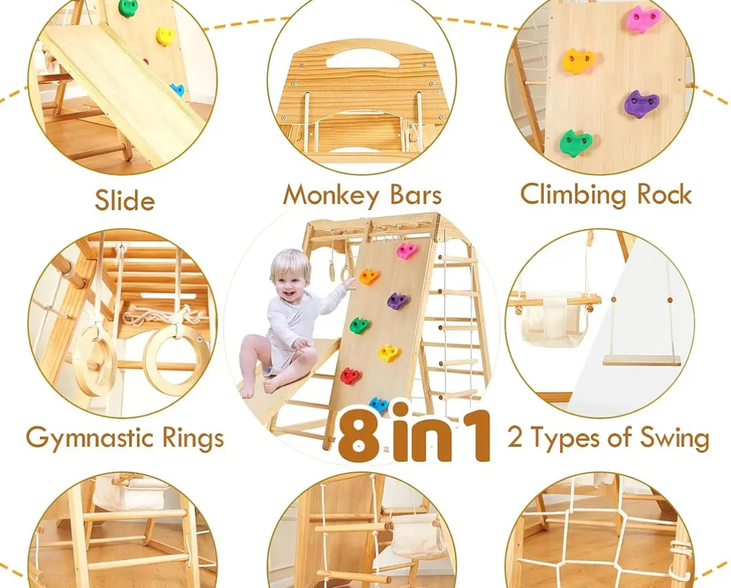 Juego Escalada Montessori 8x1-3