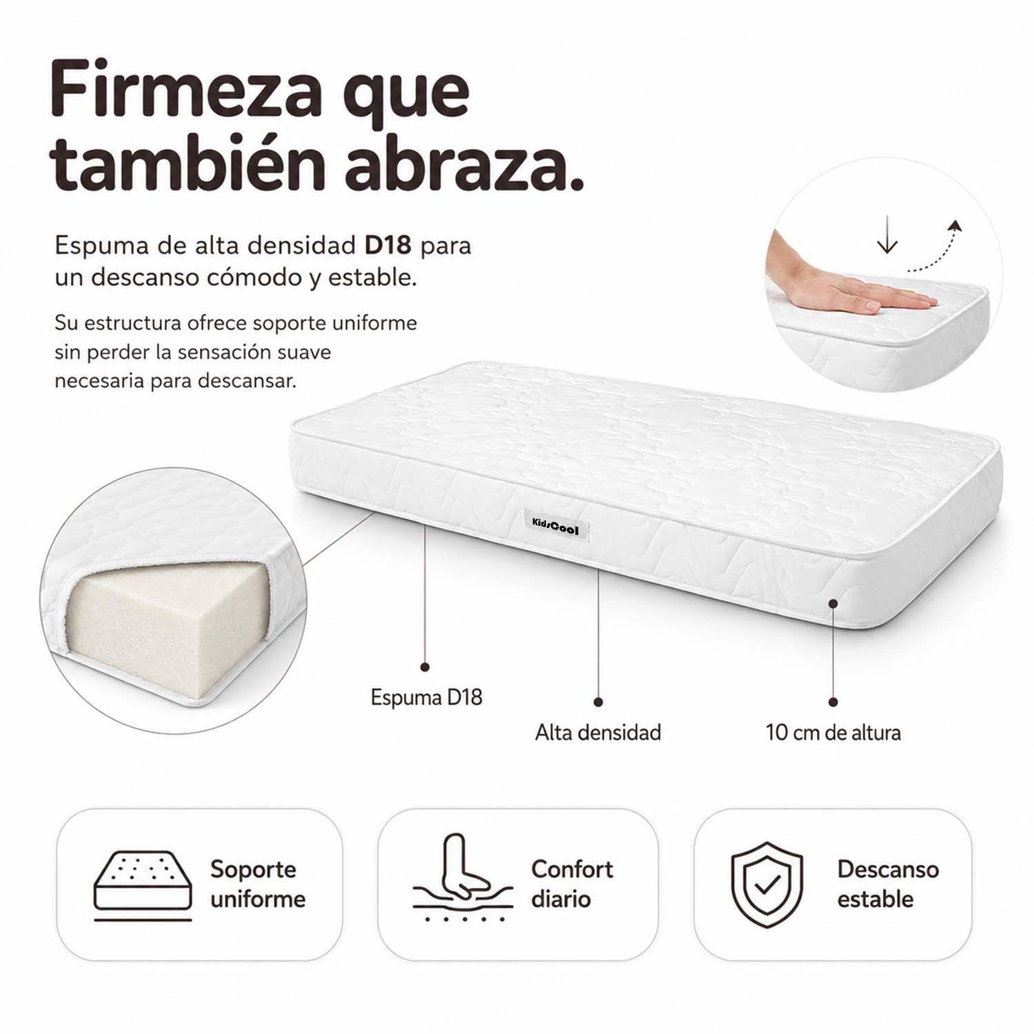 Colchón Comprimido Para Cuna Baby Box 70 x 130 -2