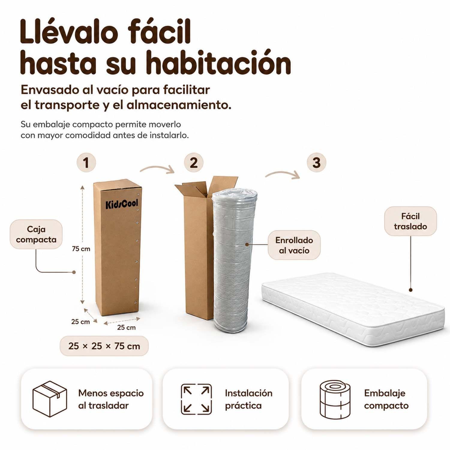 Colchón Comprimido Para Cuna Baby Box 70 x 130 -4