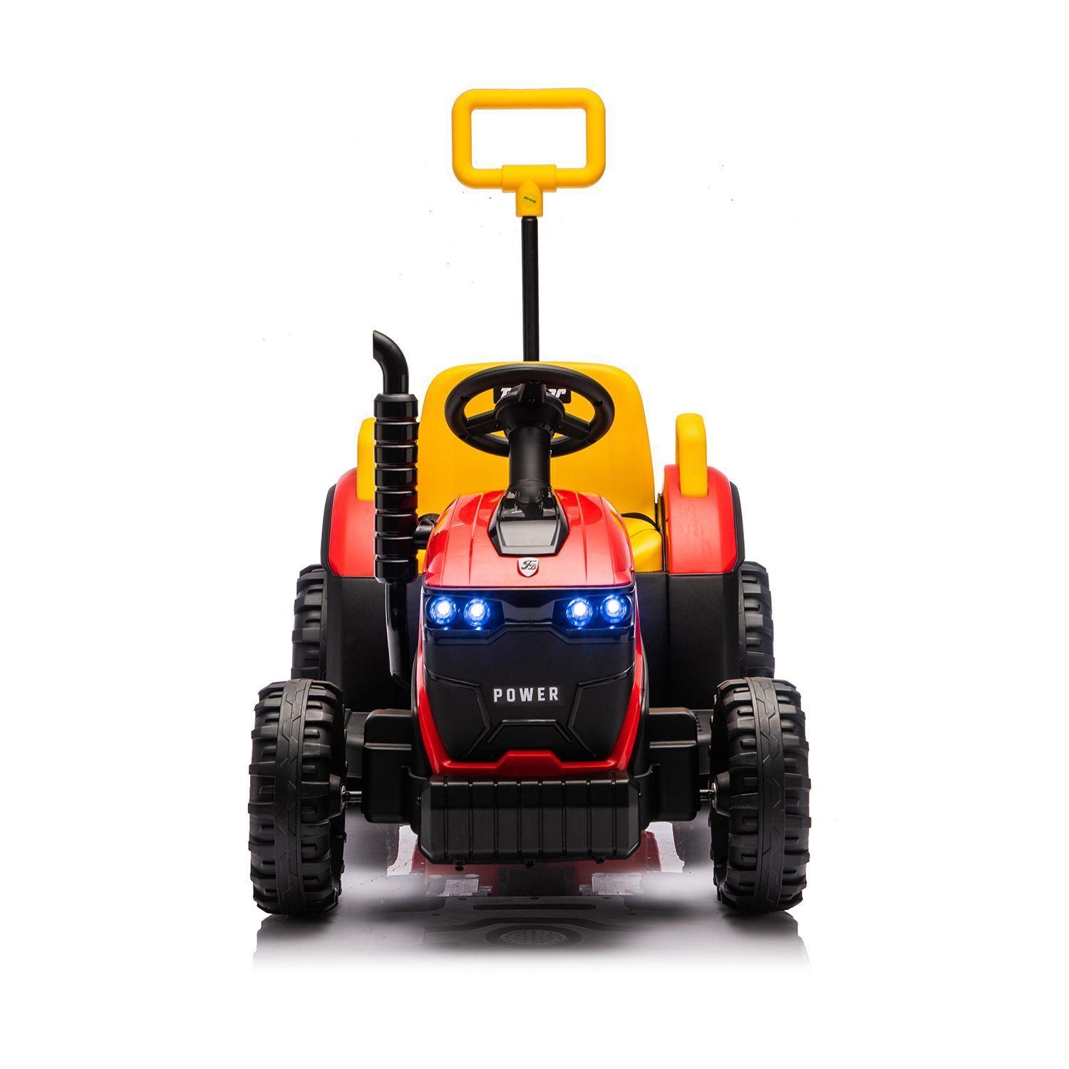 Tractor a Betería Infantil Kidscool 12V Con Carro y Control Remoto-5