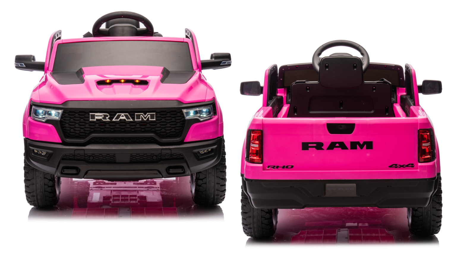 RAM 1500 RHO SUPER TRUCK 12V ROSADA-4