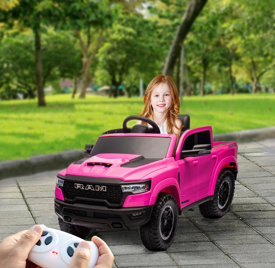 RAM 1500 RHO SUPER TRUCK 12V ROSADA-5