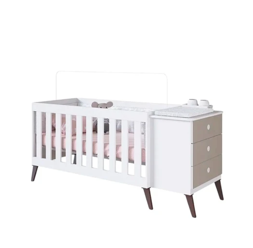 CUNA CON CAJONERA ENCANTO FUME-0