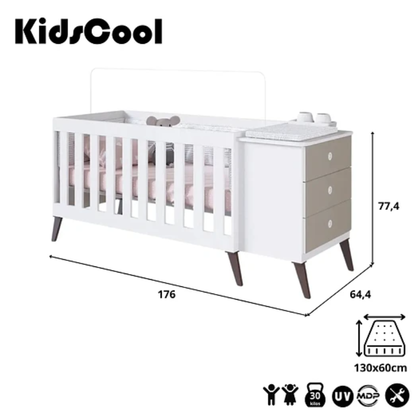 CUNA CON CAJONERA ENCANTO FUME-3