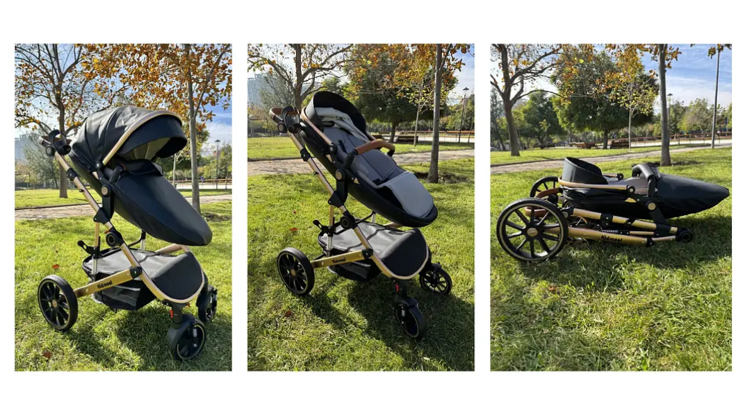 Coche Cuna Egg 3 En 1 Negro-3