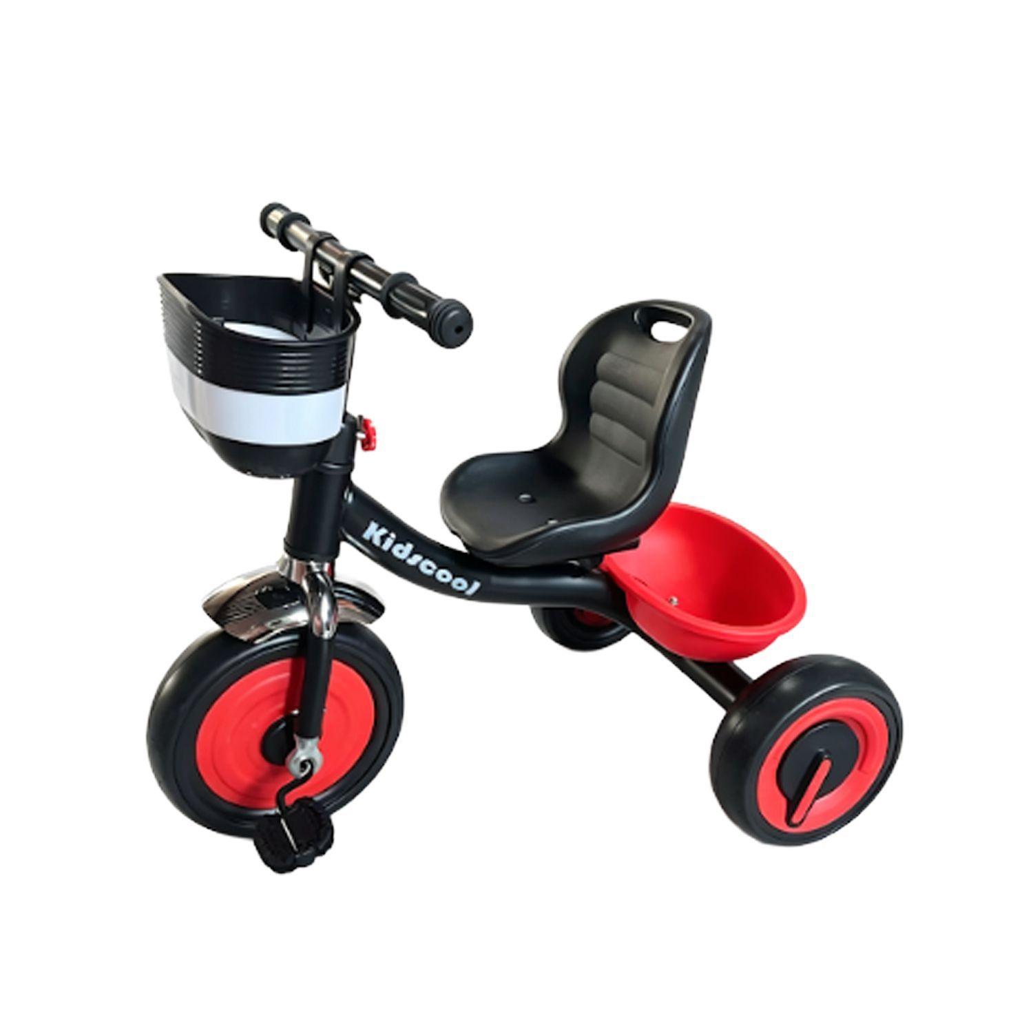 Triciclo Para Niños Con Canastos Kidscool -0