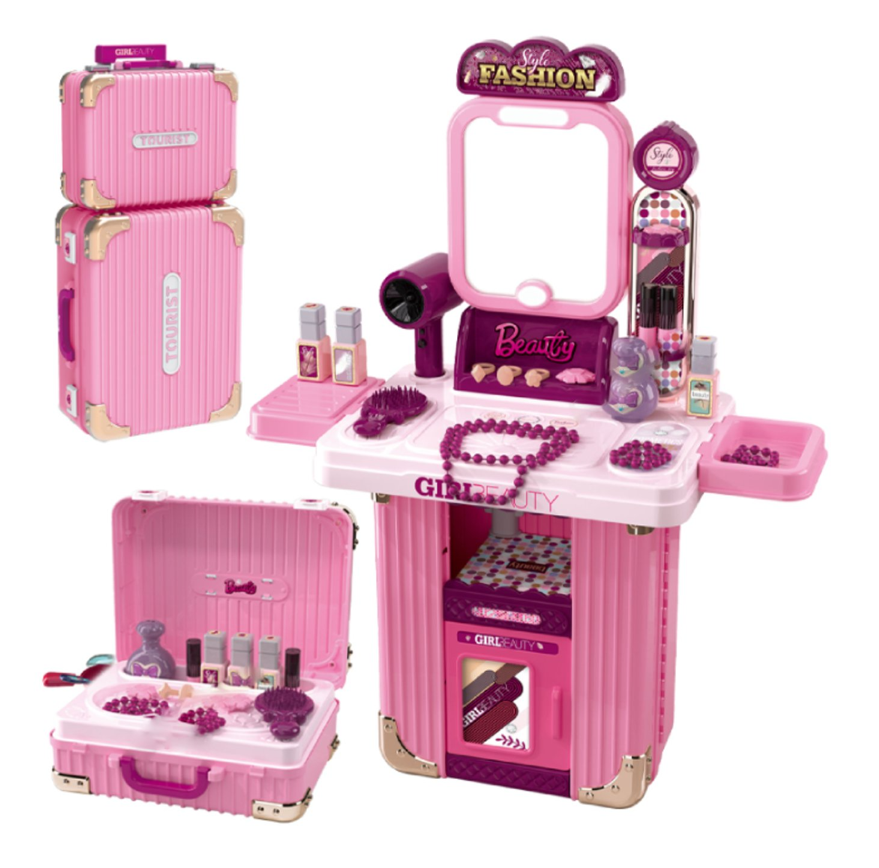 JUEGO MALETA TOCADOR DE BELLEZA -2