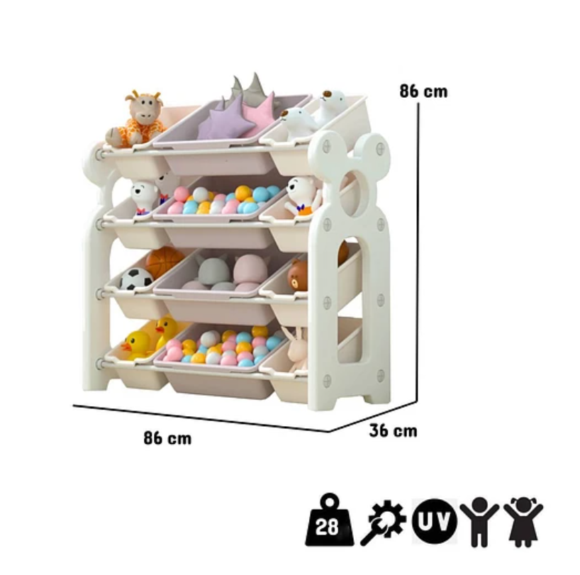 ESTANTE KIDS SUNNY 12 CAJAS-7