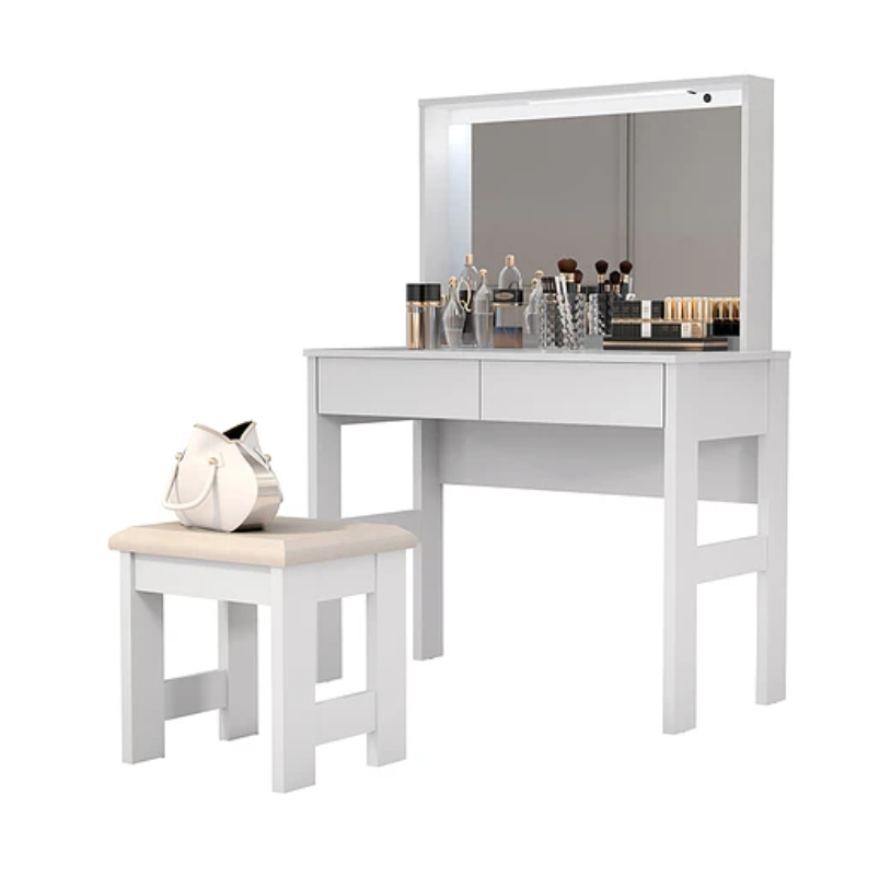 TOCADOR CON ESPEJO BE BLANCO-0
