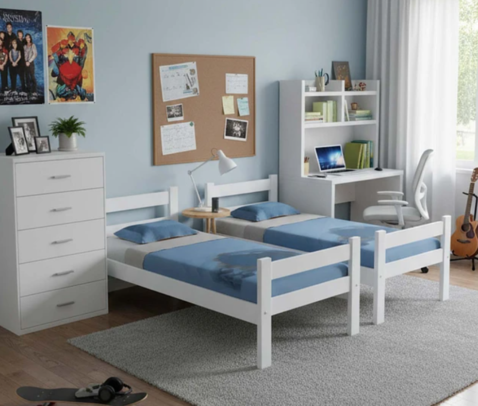 Camarote Prisma 1 Plaza 0.90x1.90 Blanco-6