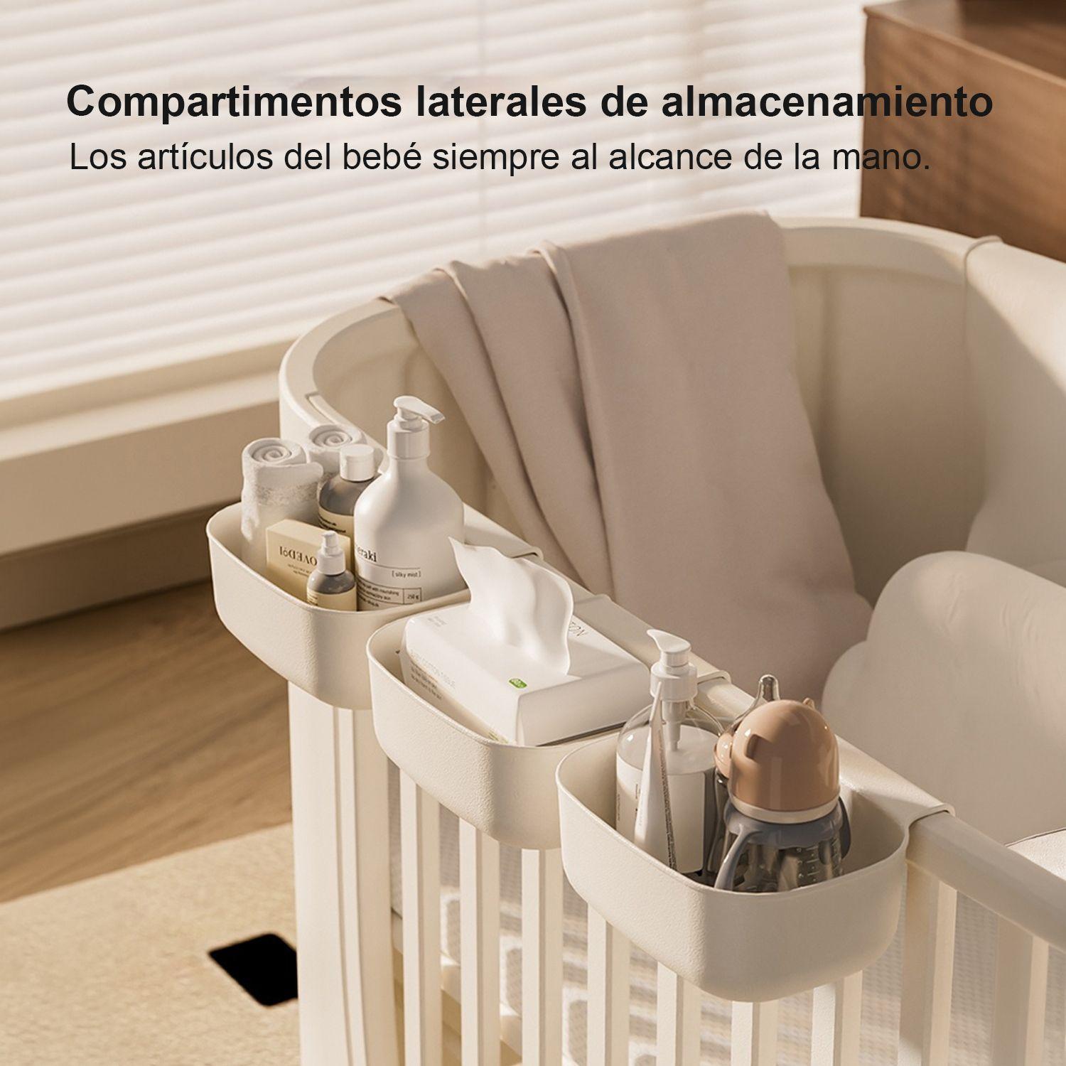 Cuna Infantil Móvil Para Bebés Kidscool Estilo Nórdico -3