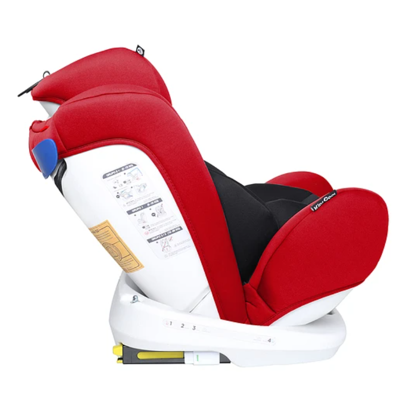 SILLA DE AUTO 360 ETAPA 0-1-2-3 ROJO-2