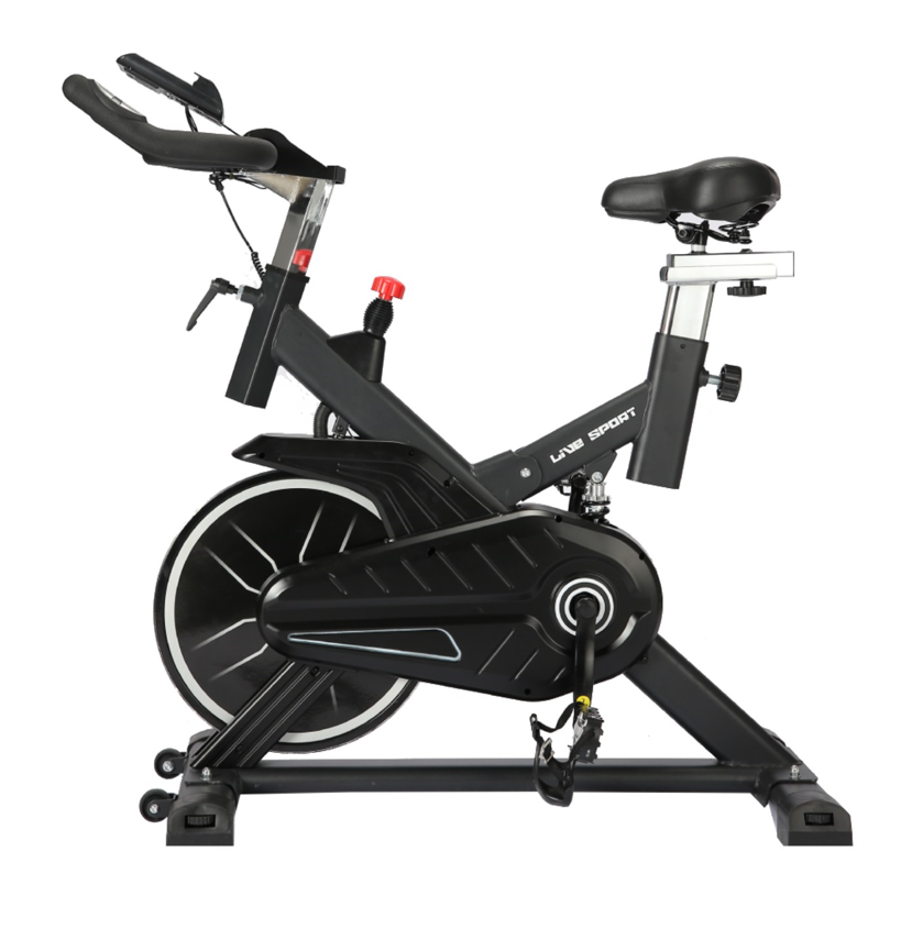 BICICLETA SPINNING MAGNETICA 8KG NEGRA -2