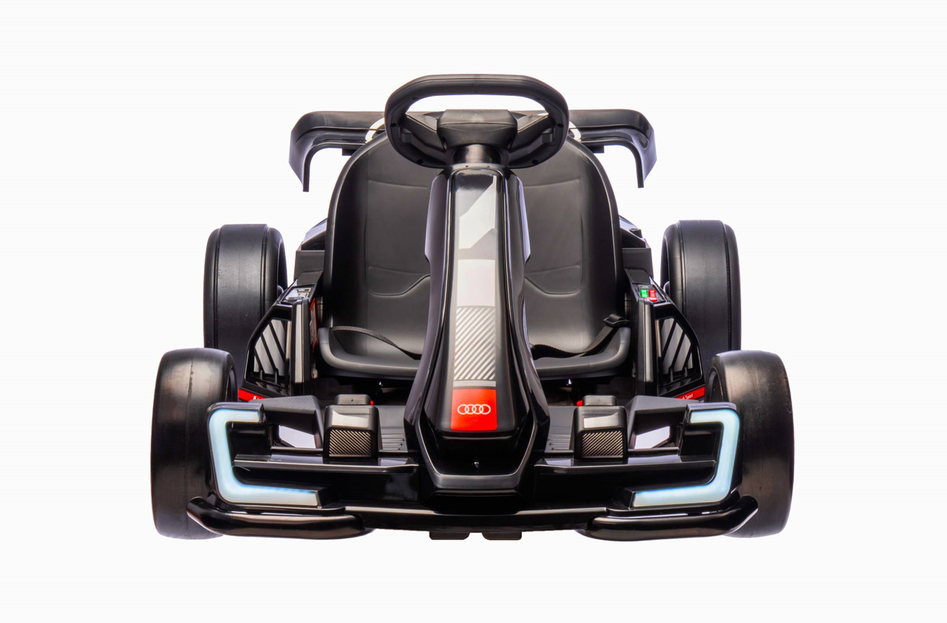 GO KART DRIFT AUDI A BATERIA 24V NEGRO-5