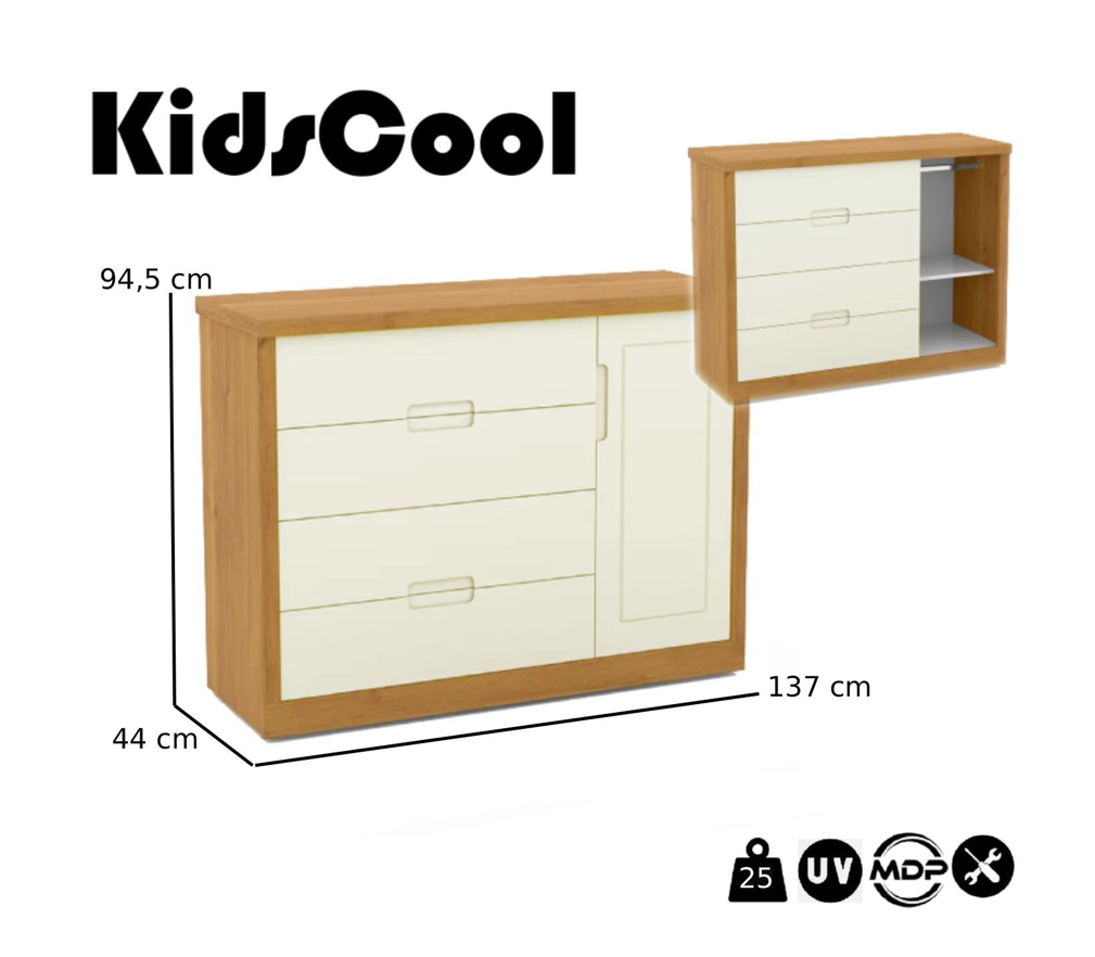 COMODA TUTTO CON PUERTA BEIGE CARAMELO-4