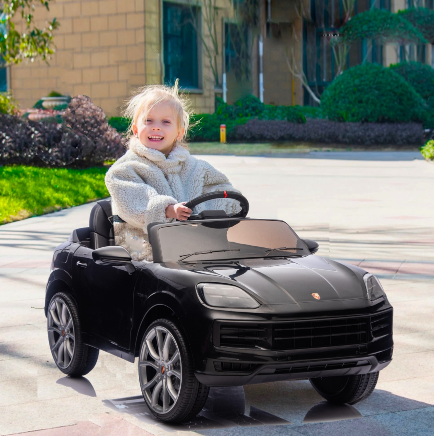 PORSCHE CAYENNE 12V NEGRO-5