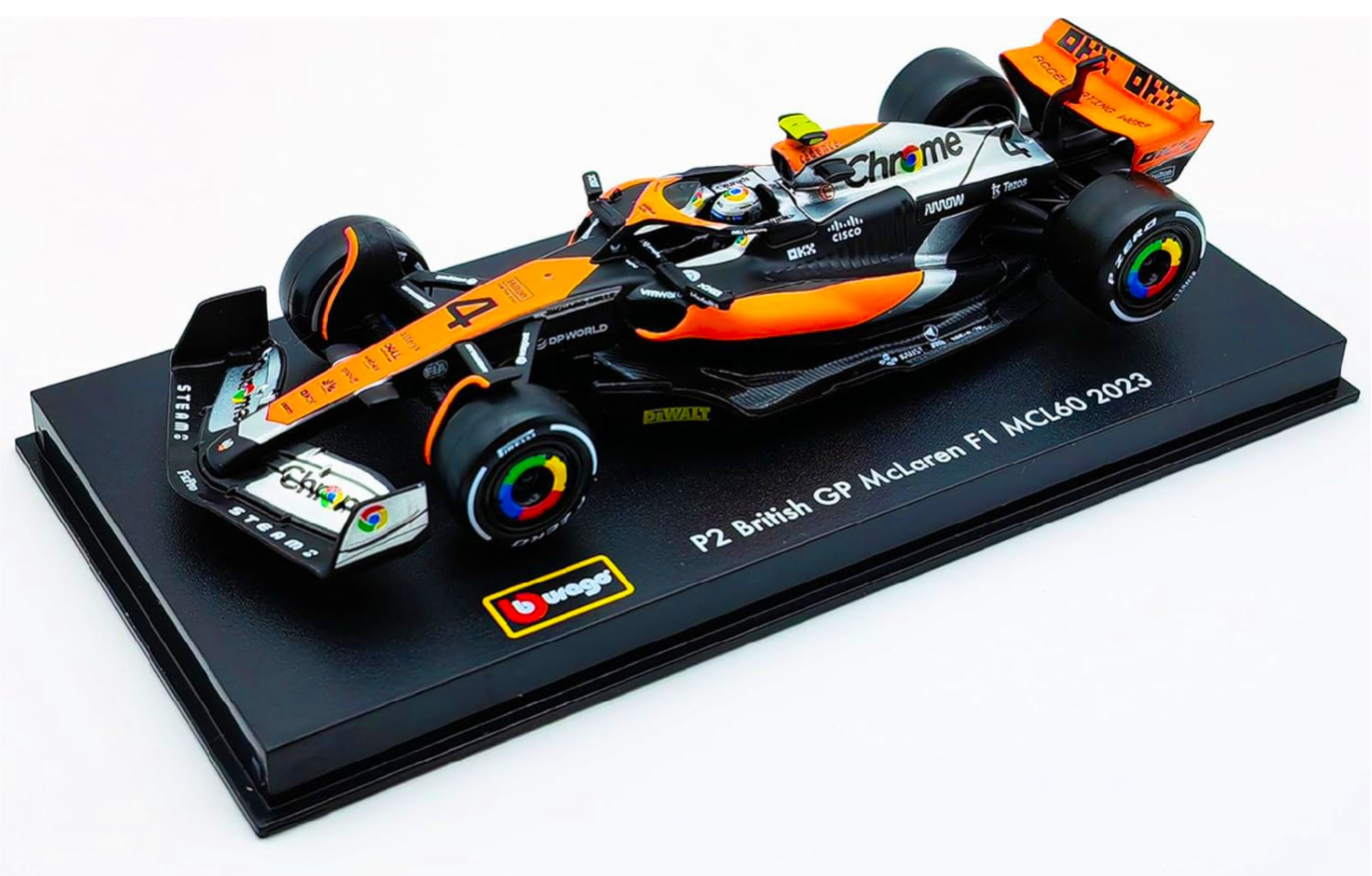 AUTO DE COLECCIÓN MC LAREN#4-2