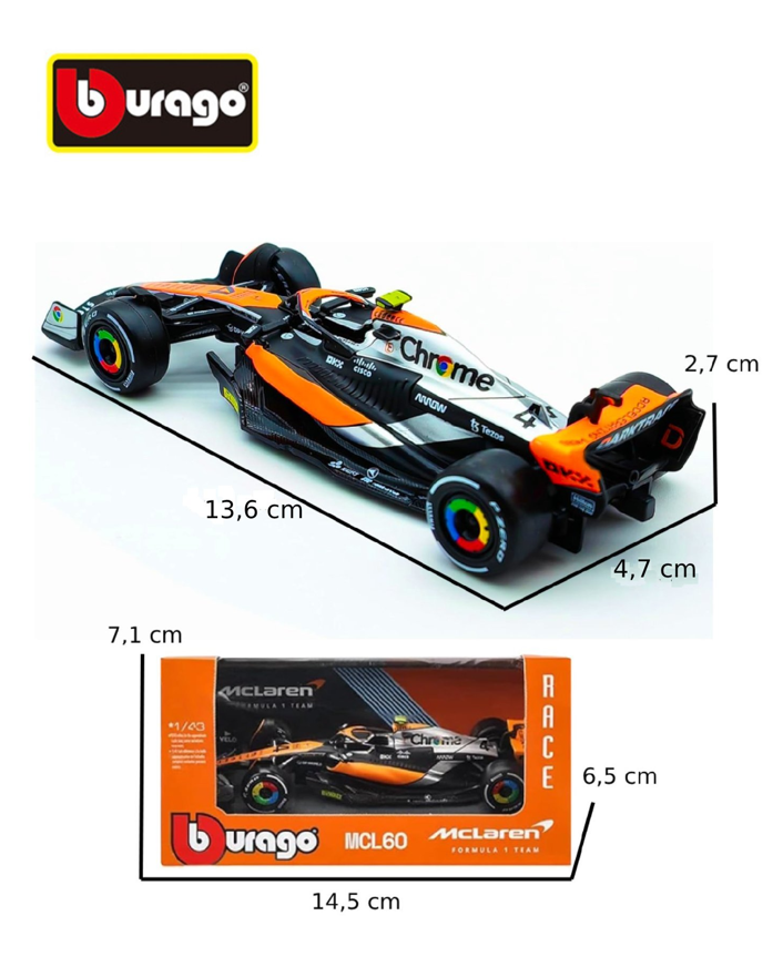 AUTO DE COLECCIÓN MC LAREN#4-4