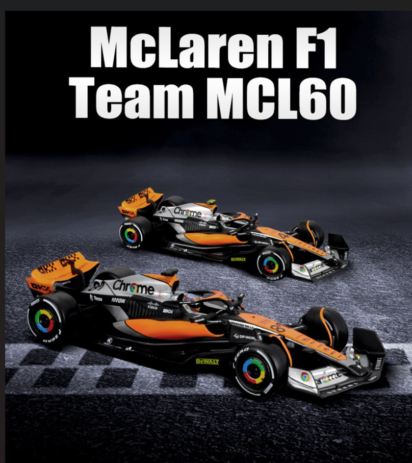 AUTO DE COLECCIÓN MC LAREN#4-5