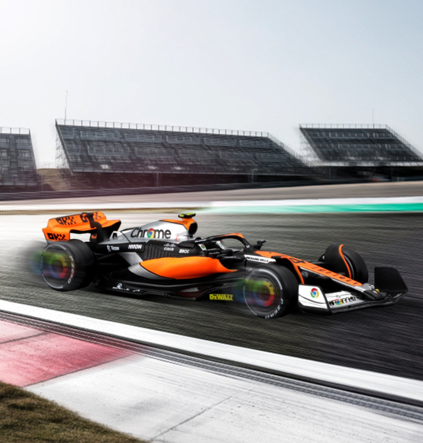 AUTO DE COLECCIÓN MC LAREN#4-6
