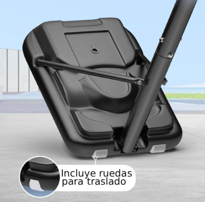 ARO DE BASQUET AJUSTABLE A 2.3MTS-5