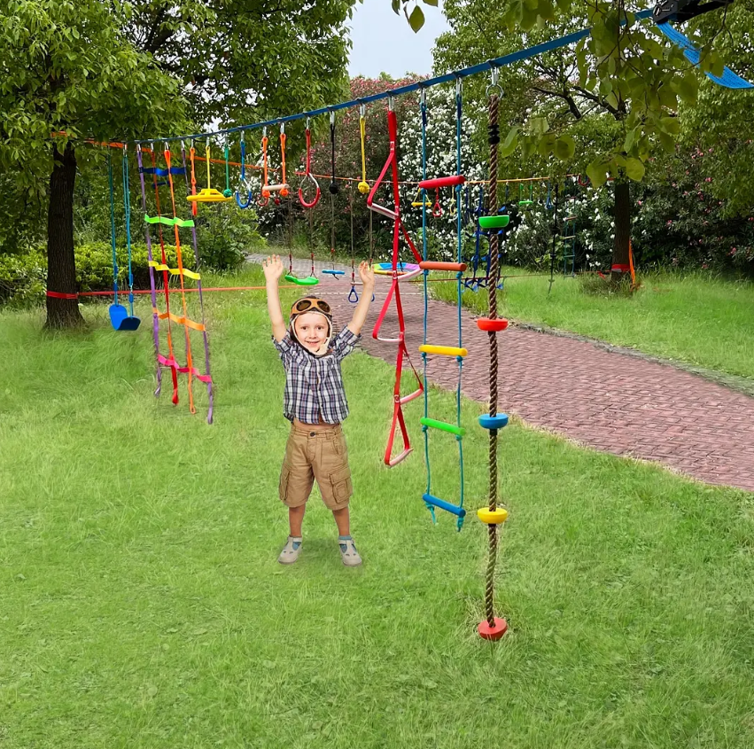 SET DE JUEGOS OBSTACULOS NINJA KIDS-4