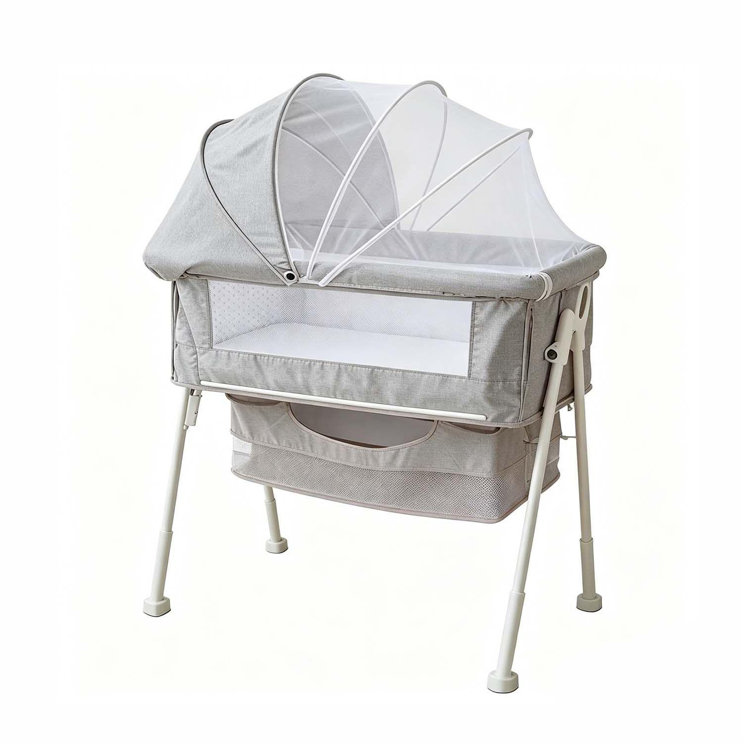 Cuna Colecho Portátil 93x57 cm Kidscool Con Canasto -0