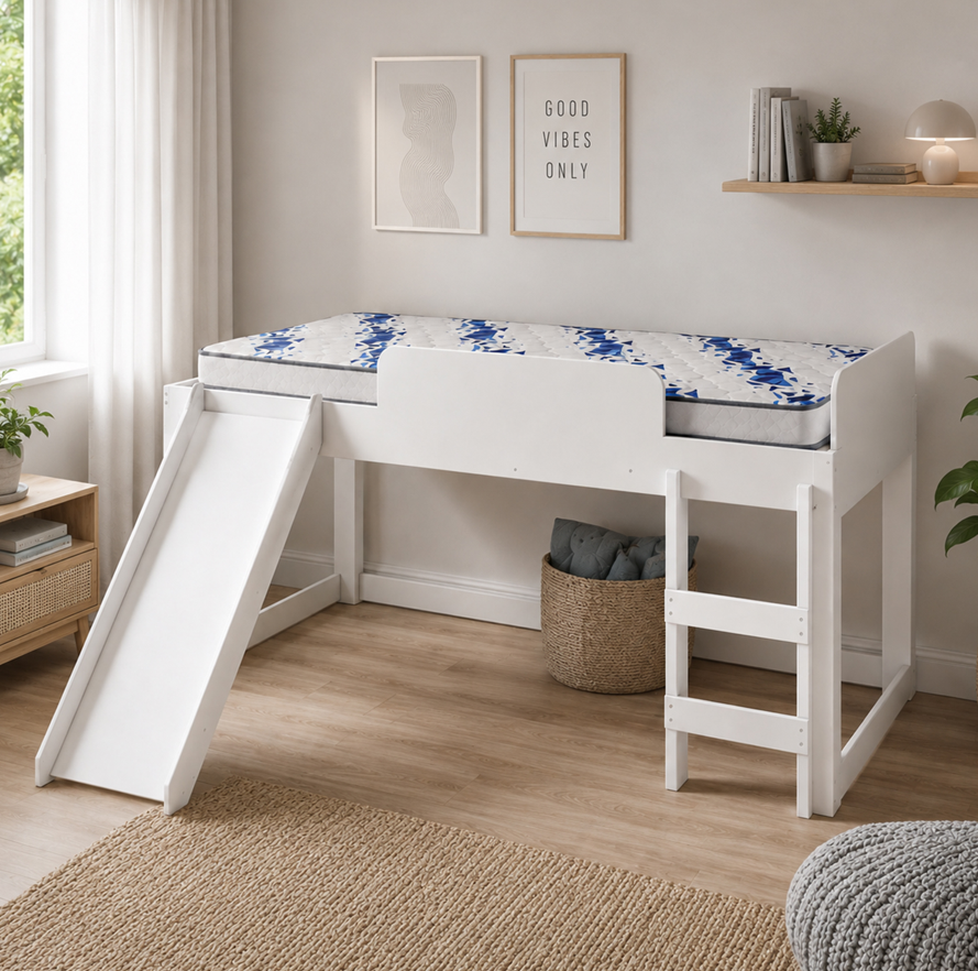 Colchón Infantil Mini Cama Espuma D23 188 x 88 x12 cm Kidscool -2