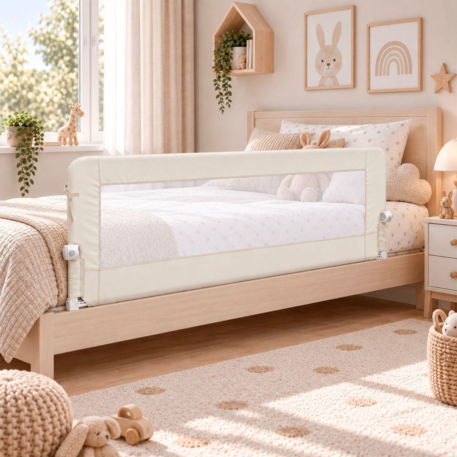 Baranda De Cama Proteccion Niños 1.8M Abatible Kidscool -2