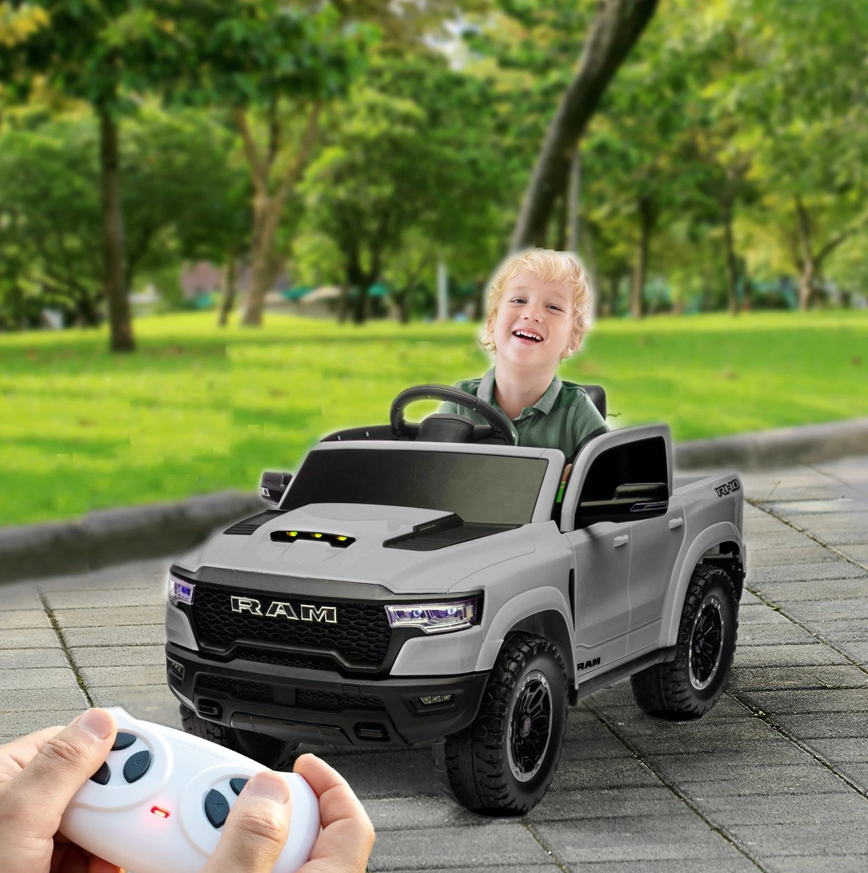 RAM 1500 RHO SUPER TRUCK 12V GRIS-6