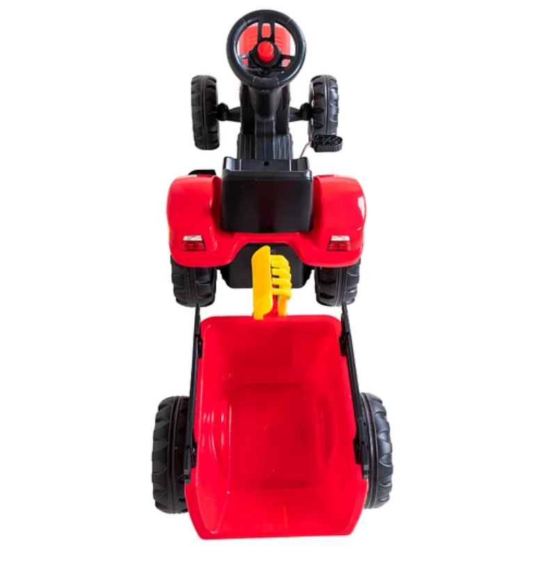 TRACTOR C/CARRO ROJO KIDSCOO-5
