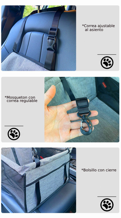 SILLA TRANSPORTADORA DE MASCOTAS (AUTO)-2