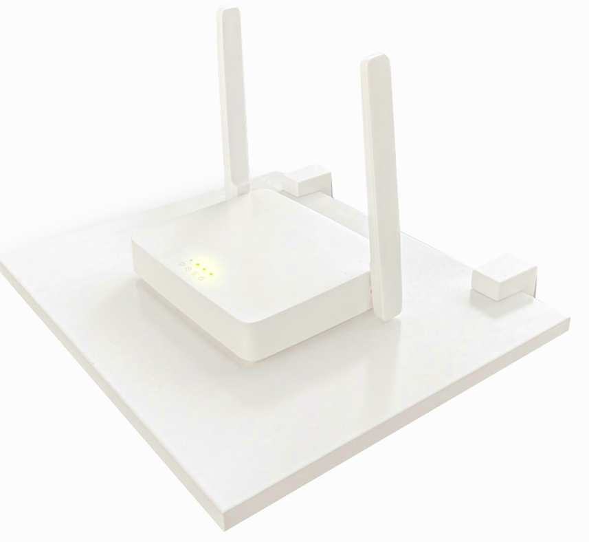REPISAS BLANCO ROUTER PACK x2-2