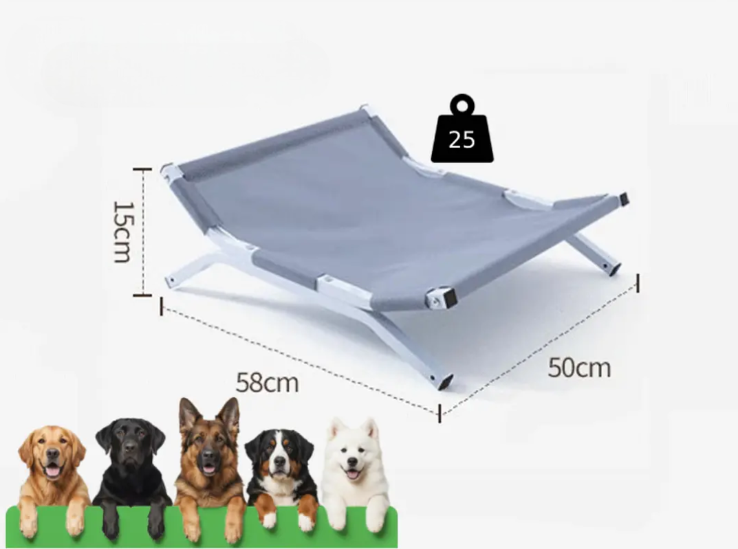 Cama Elevada Para Perros y Gatos Impermeable-5