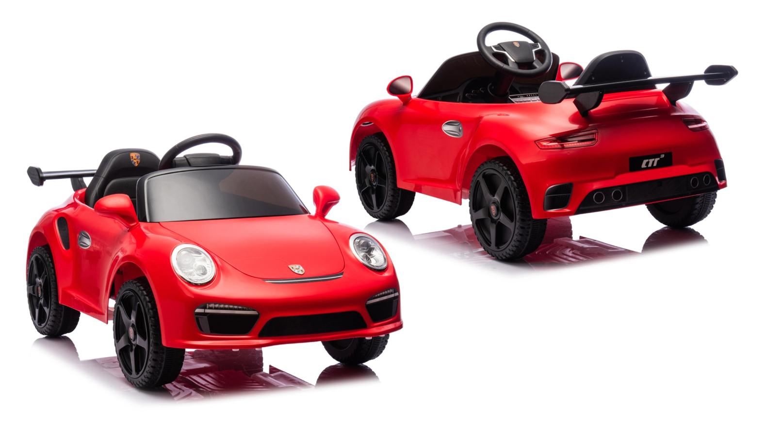 PORCHE 911 RUF CTR 3 12V ROJO-4