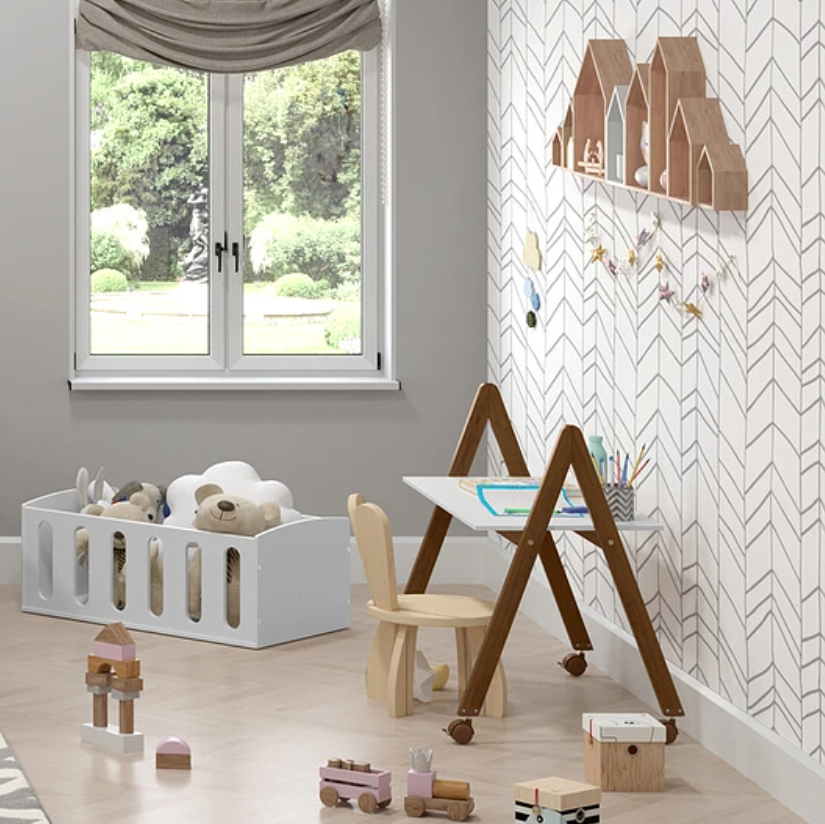 MINI CUNA COLECHO ECO WOOD C/RUEDAS-4