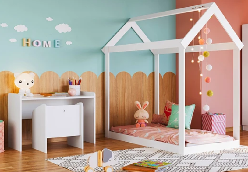 MESA CON SILLA MONTESSORI BLANCO-3