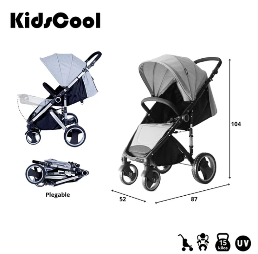 COCHE PASEO JOGGER GRIS-4