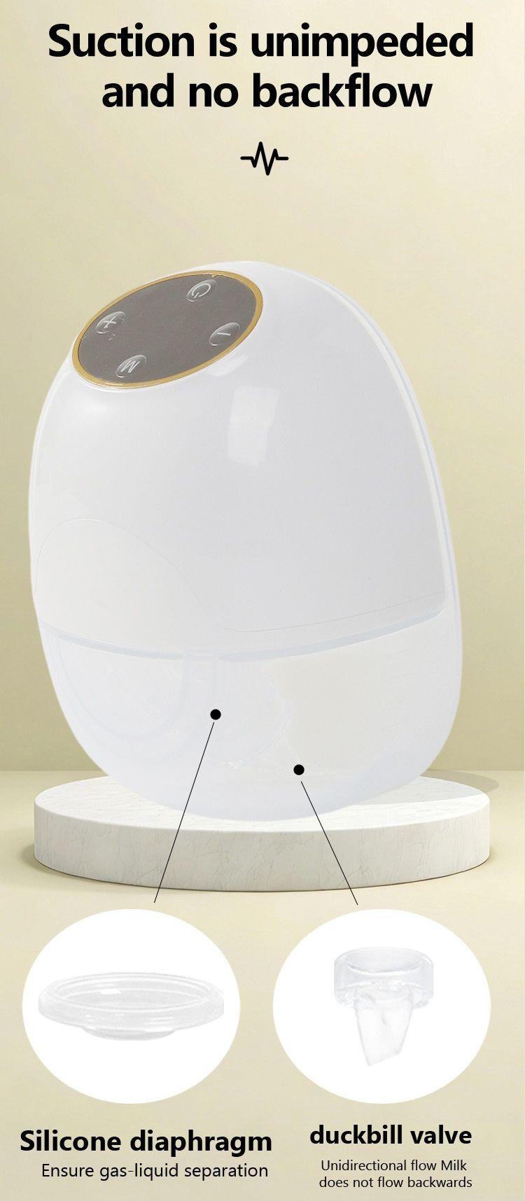 Extractor De Leche Materna Manos Libres Portátil Y Ergonómico Kidscool -3