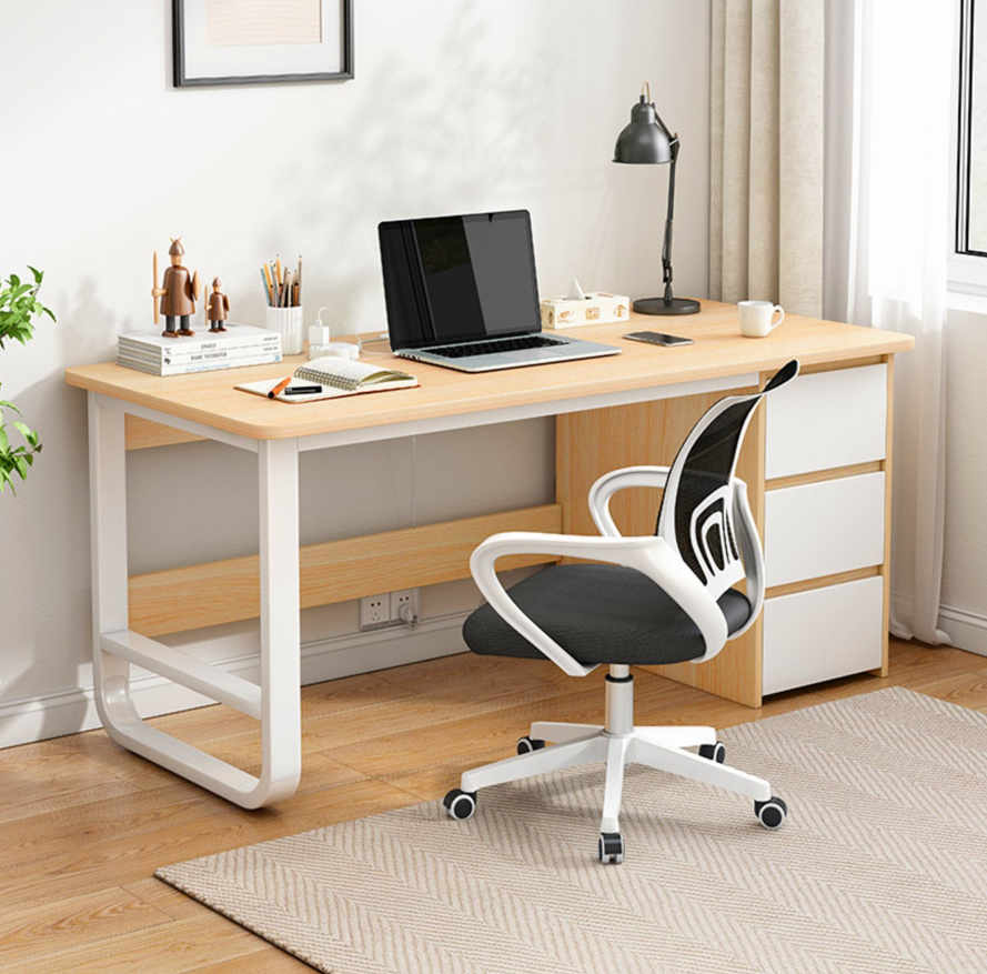 ESCRITORIO EJECUTIVO METAL BEIGE BLANCO-1