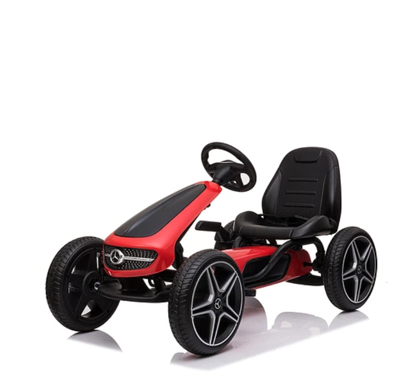 GO KART MERCEDES BENZ ROJO-0