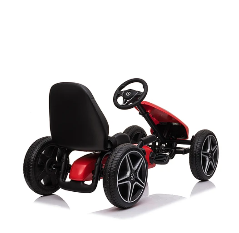GO KART MERCEDES BENZ ROJO-1