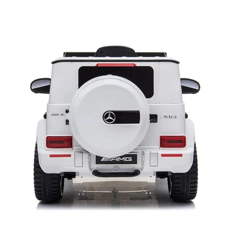 AUTO A BATERIA JEEP MERCEDES G63 BLANCO-2