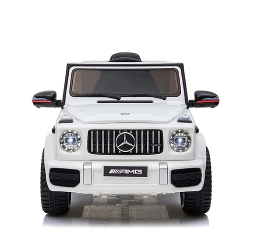 AUTO A BATERIA JEEP MERCEDES G63 BLANCO-4