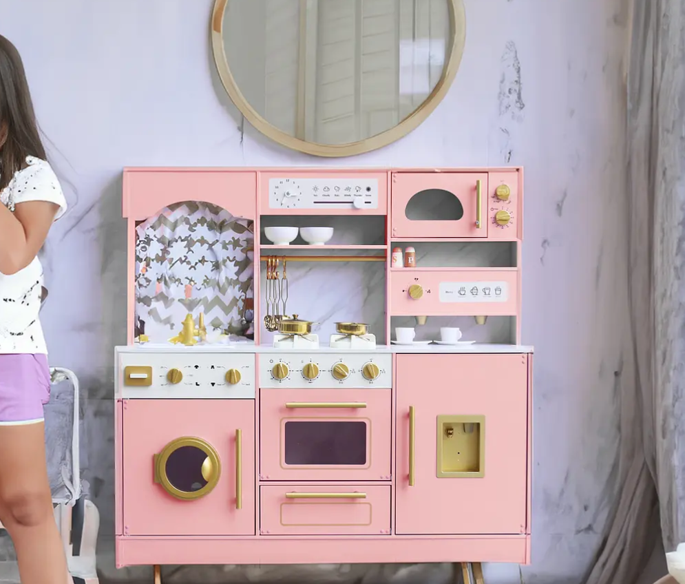 GRAN COCINA KITCHENETTE ROSADA-3