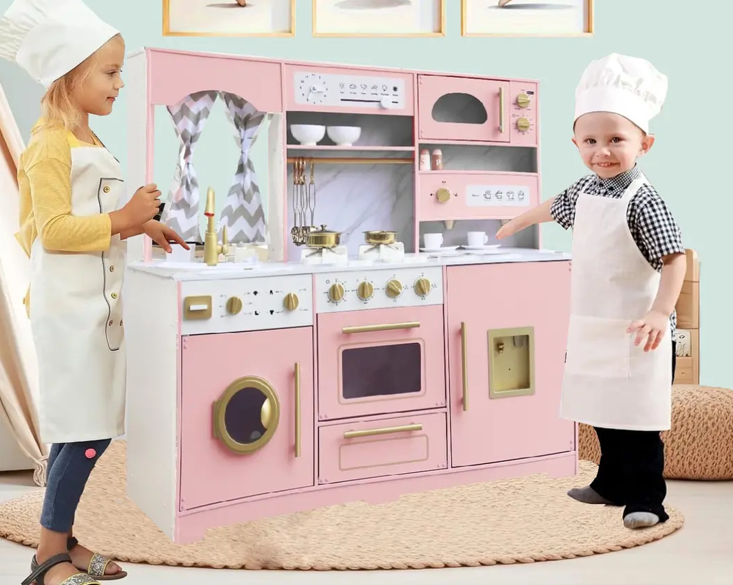 GRAN COCINA KITCHENETTE ROSADA-4