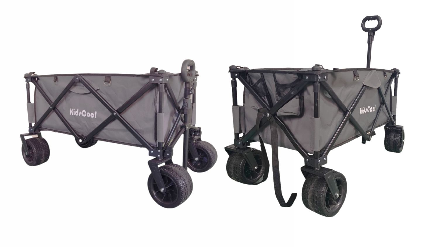 BEACH WAGON PLEGABLE GRIS                     -5