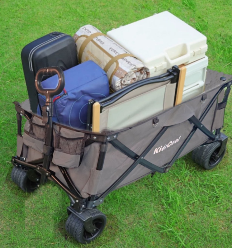 BEACH WAGON PLEGABLE GRIS                     -7