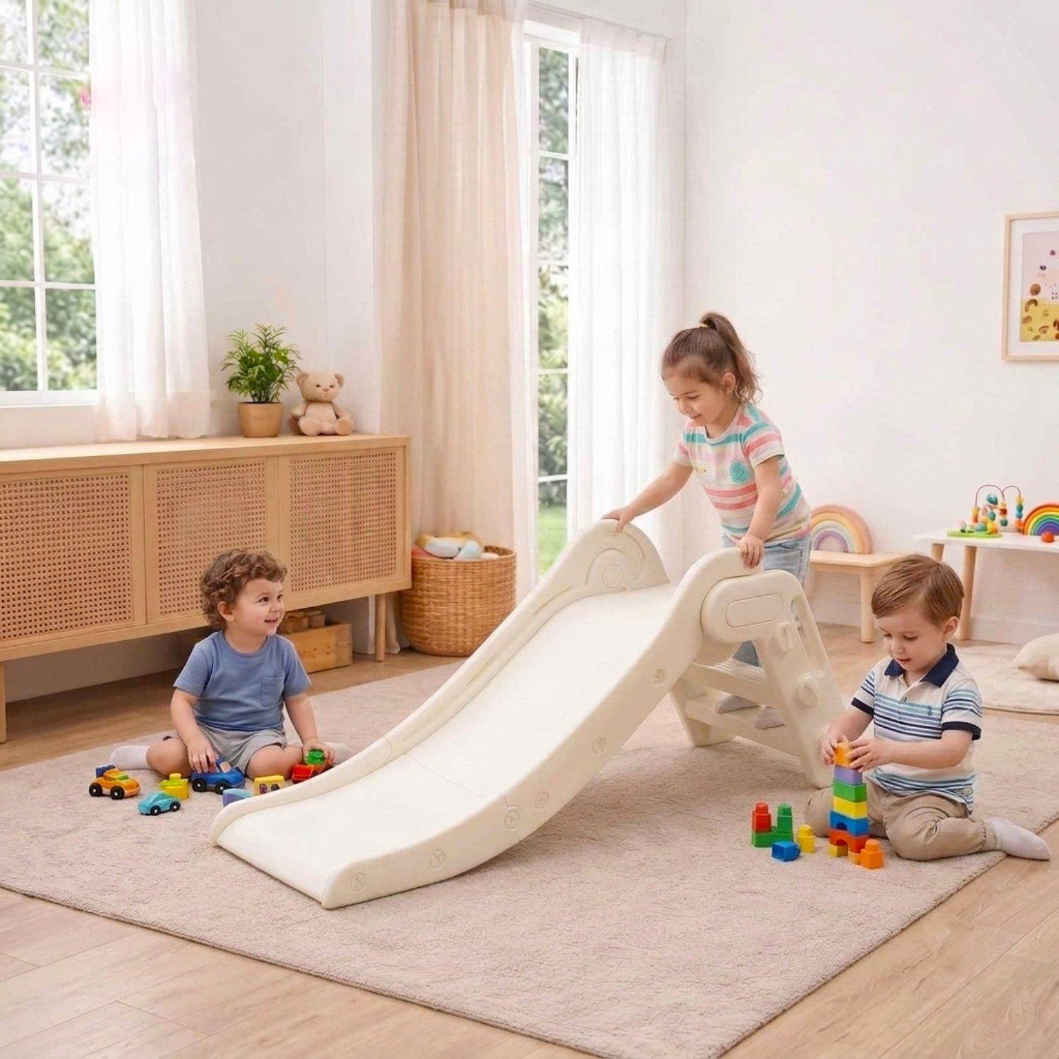 Resbalín Infantil Plegable Kidscool Neutro Blanco-3